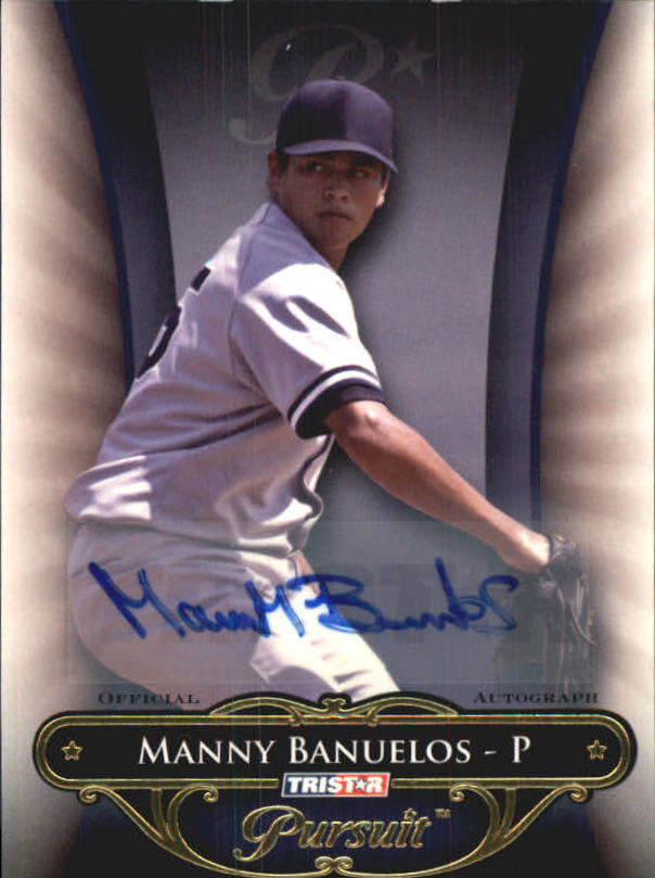 2010 TRISTAR Pursuit Autographs #165 Manny Banuelos