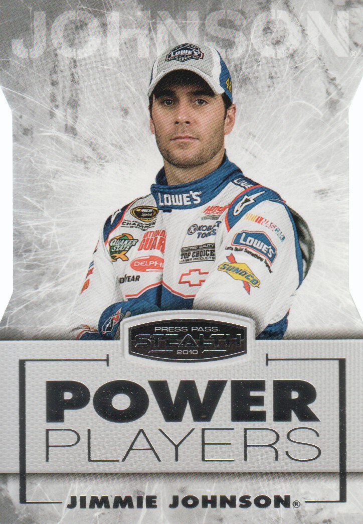 2010 Press Pass Stealth NASCAR Racing Trading Cards Power Players: Pick List - Picture 2 of 13