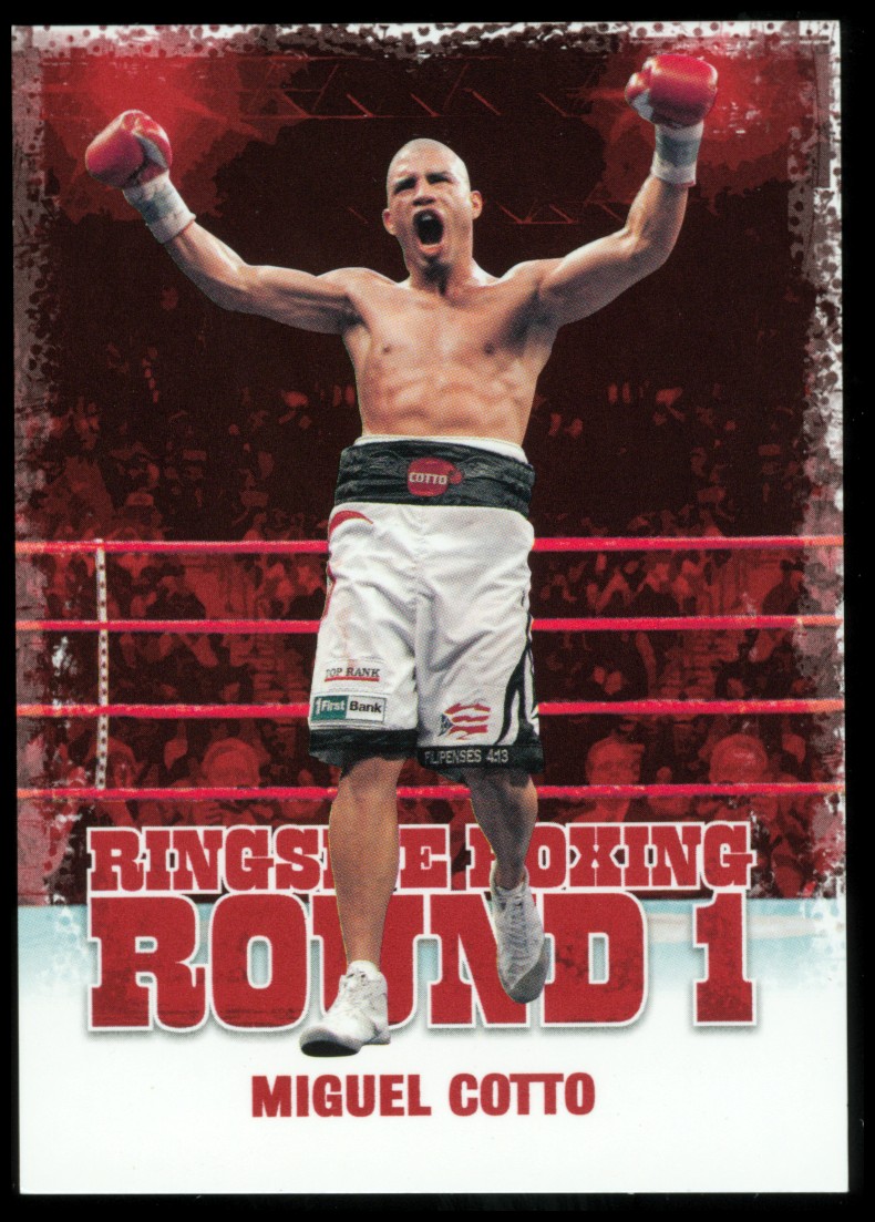 2010 Ringside Boxing Round One #36 Miguel Cotto