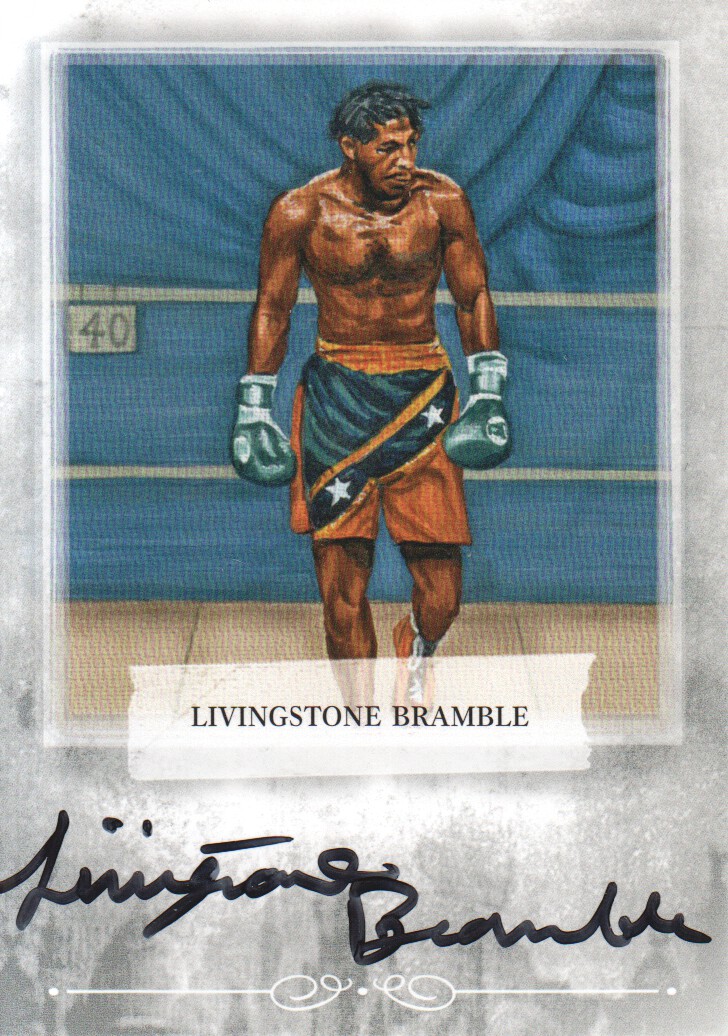 2010 Ringside Boxing Round One Autographs #ALB2 Livingstone Bramble
