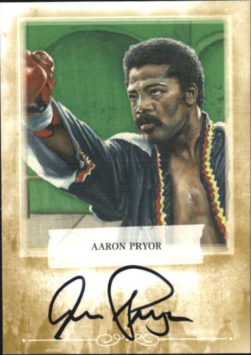 2010 Ringside Boxing Round One Autographs Gold #AAP2 Aaron Pryor