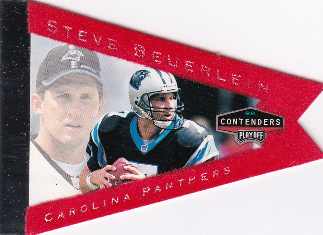 2000 SkyBox #72 Steve Beuerlein Carolina Panthers