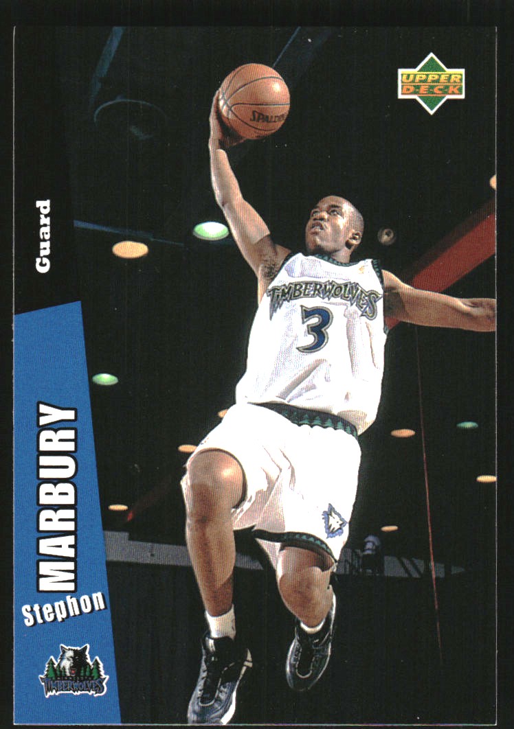 1997-98 Fleer #25 Stephon Marbury on Fanatics Collect