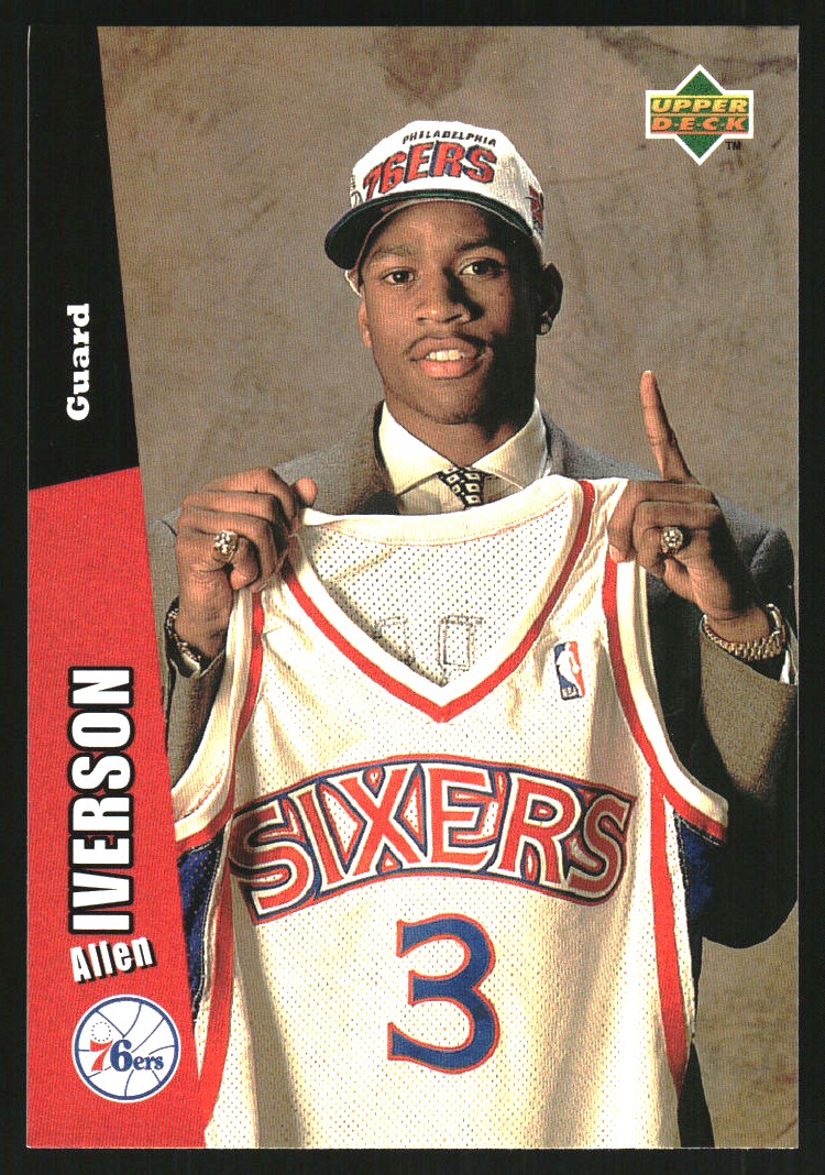 1998-99 SP Authentic #64 Allen Iverson on Fanatics Collect