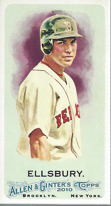 2010 Topps Allen and Ginter Mini A and G Back #57 Jacoby Ellsbury