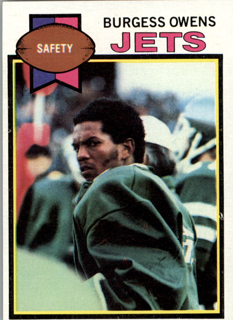 1979 Topps Cream Colored Back #482 Burgess Owens