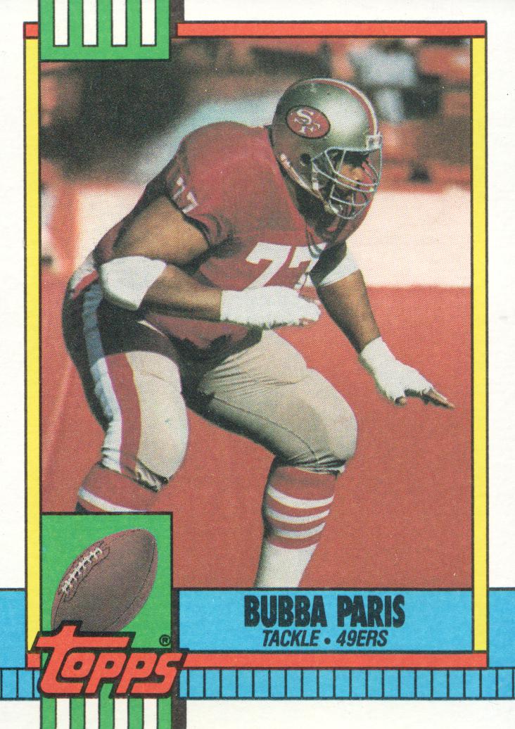 Signed Picture By Bubba Paris 77 San Francisco 49ers