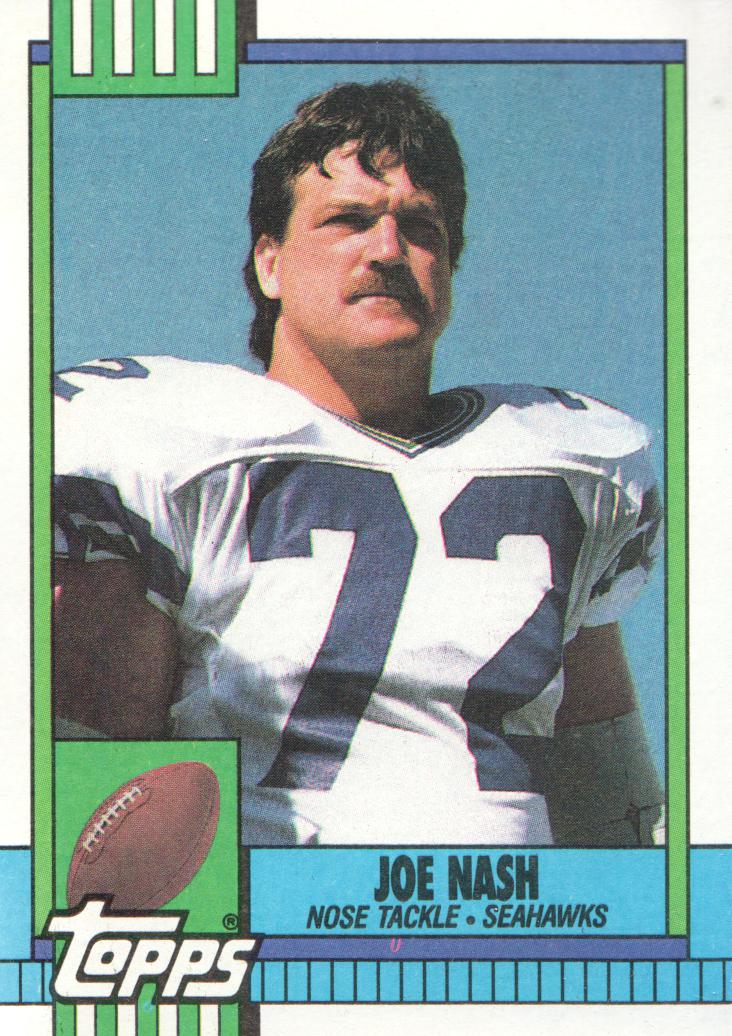 1990 Pro Set Joe Nash Seattle Seahawks #304