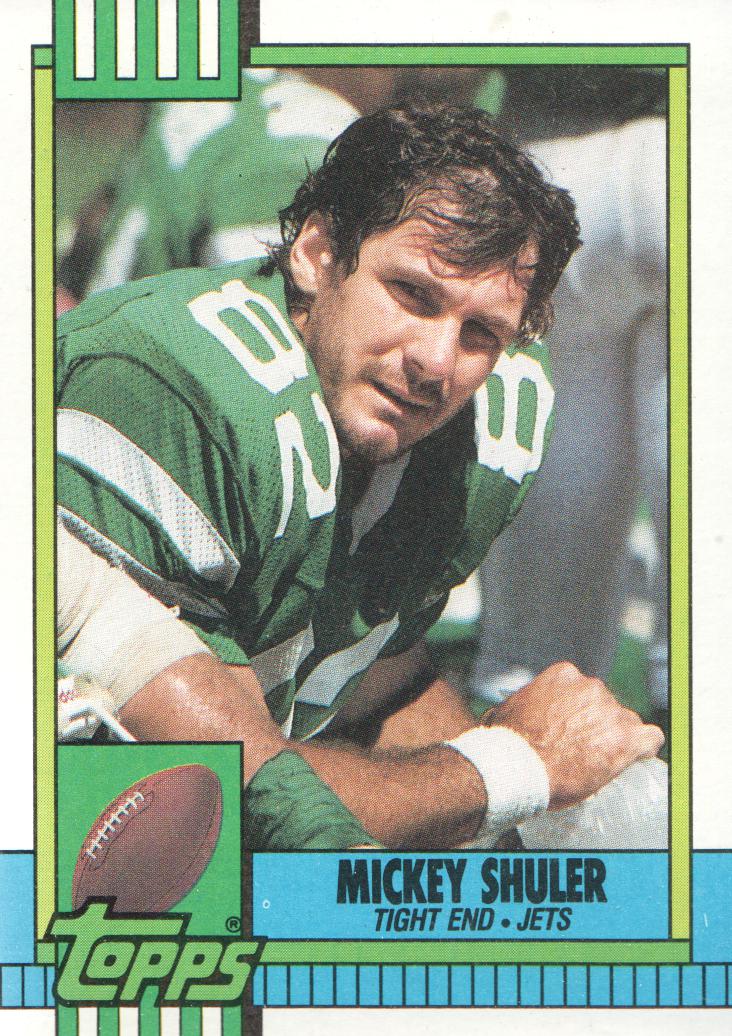 Mickey Shuler Jets/Eagles lot of 3 cards. F2041