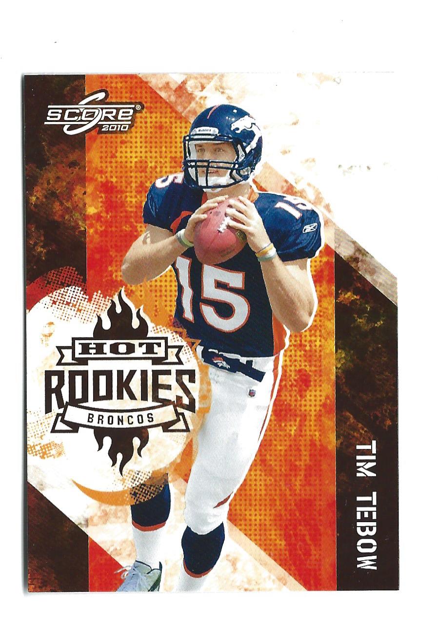 2010 Score Hot Rookies #2 Tim Tebow