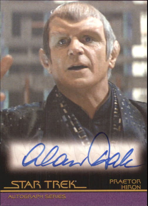 2010 Rittenhouse Quotable Star Trek Movies Autographs #A106 Alan Dale
