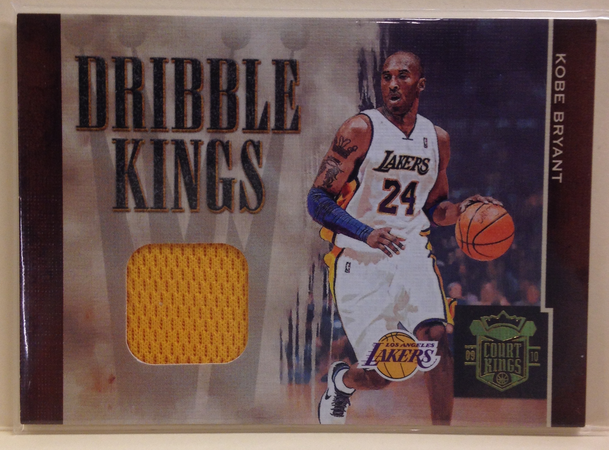 2009-10 Court Kings Dribble Kings Materials #15 Kobe Bryant/99