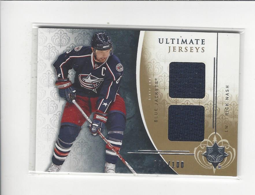 2009-10 Ultimate Collection Ultimate Jerseys #UJRN Rick Nash