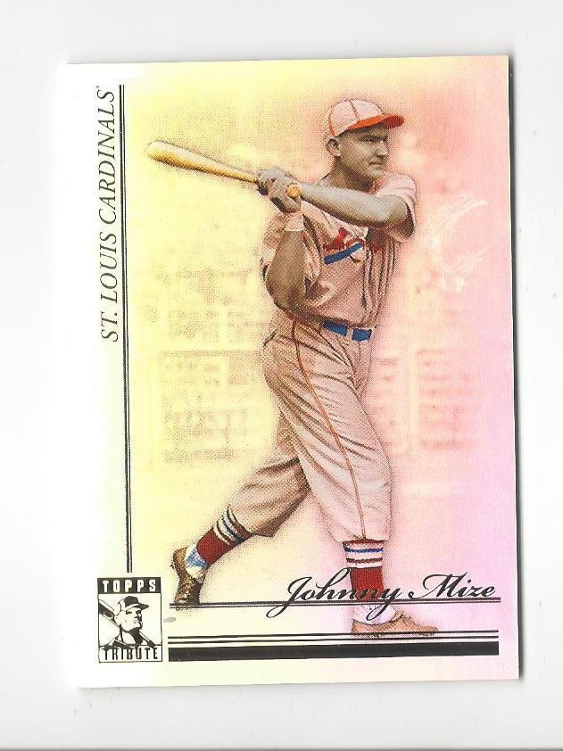2010 Topps Tribute #11 Johnny Mize