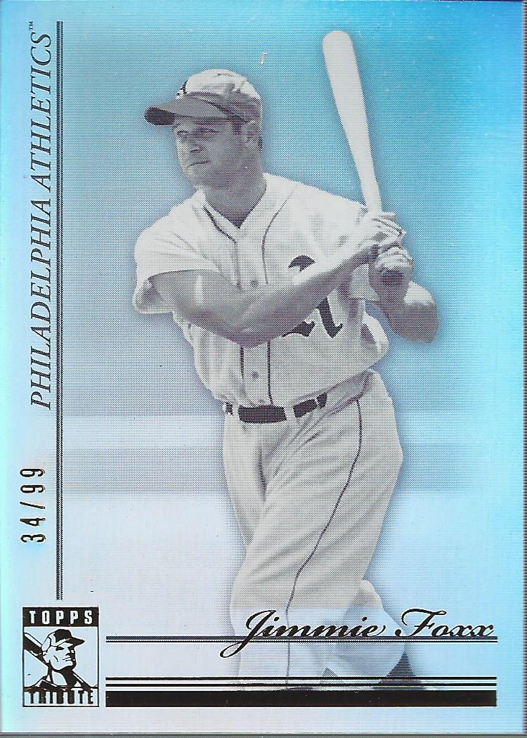 2010 Topps Tribute Black and White #12 Jimmie Foxx
