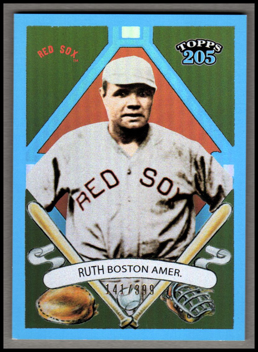 2010 Topps Tribute Blue #89 Babe Ruth T205