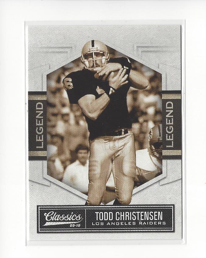 2010 Classics #247 Todd Christensen