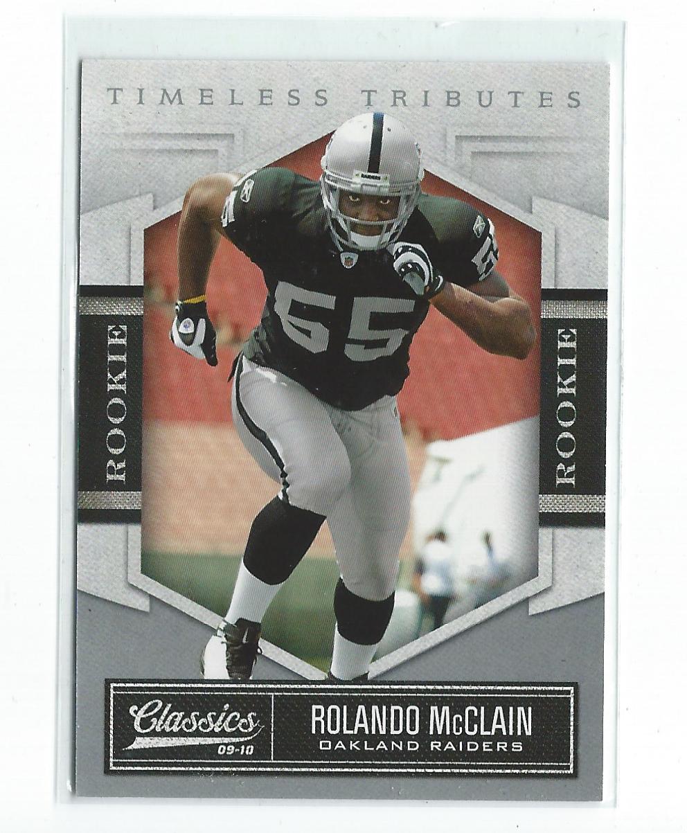 2010 Classics Timeless Tributes Silver #183 Rolando McClain