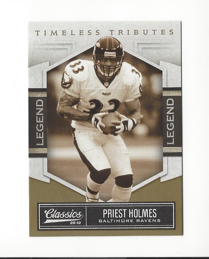 2010 Classics Timeless Tributes Gold #239 Priest Holmes