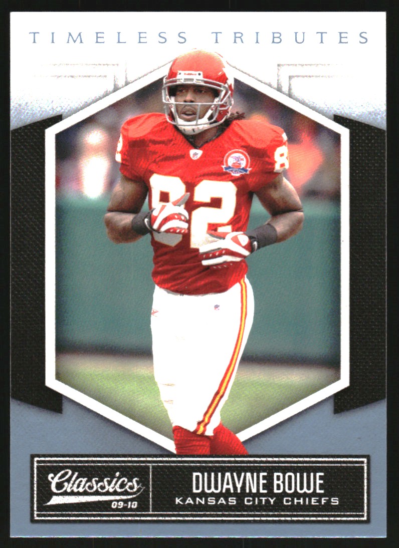 2010 Classics Timeless Tributes Platinum #48 Dwayne Bowe