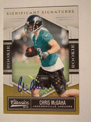 2010 Classics Significant Signatures Gold #122 Chris McGaha/499