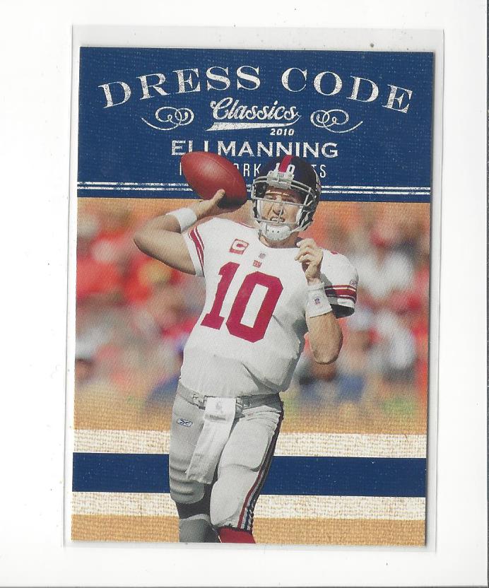 2010 Classics Dress Code #2 Eli Manning