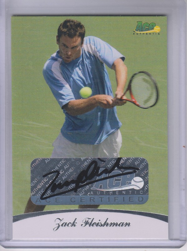 2010 Ace Authentic Aces #11 Zack Fleishman
