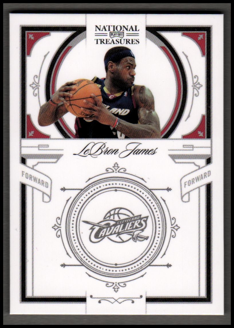 2009-10 Playoff National Treasures #2 LeBron James