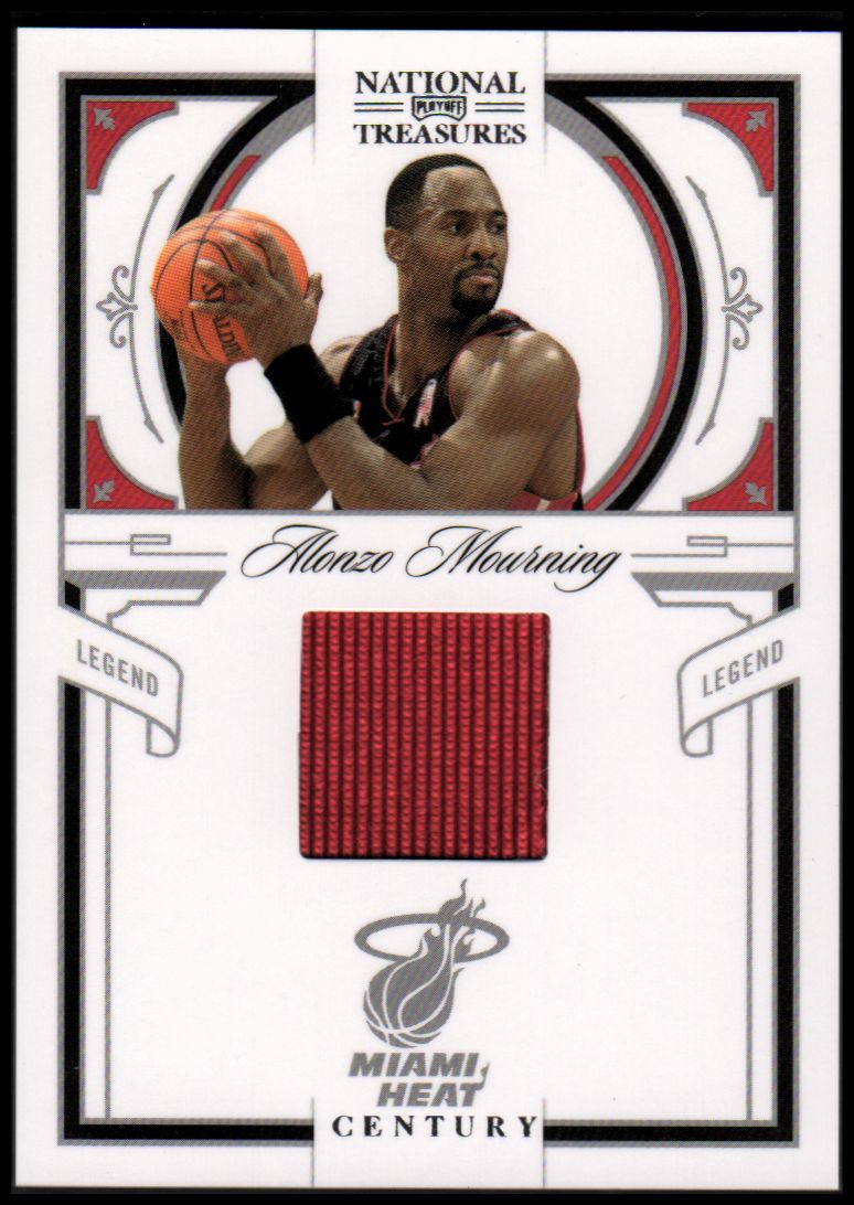 2009-10 Playoff National Treasures Century Materials #167 Alonzo Mourning/99