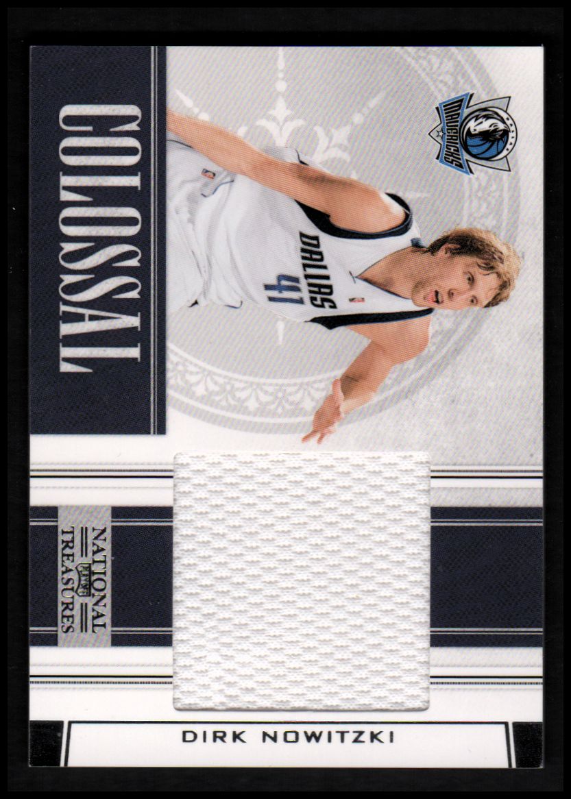 2009-10 Playoff National Treasures Colossal Materials #5 Dirk Nowitzki/99