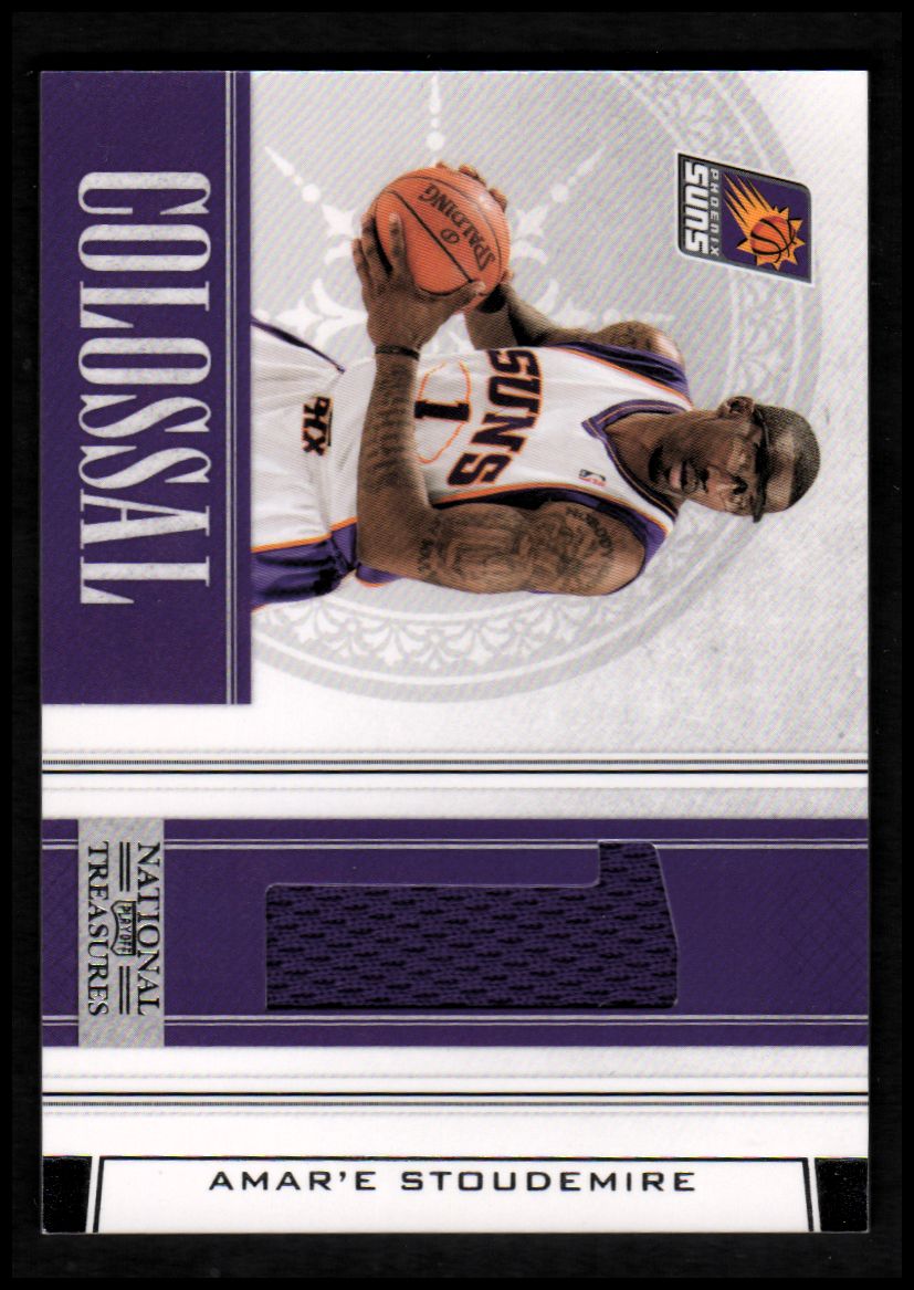 2009-10 Playoff National Treasures Colossal Materials Jersey Numbers #36 Amare Stoudemire/99