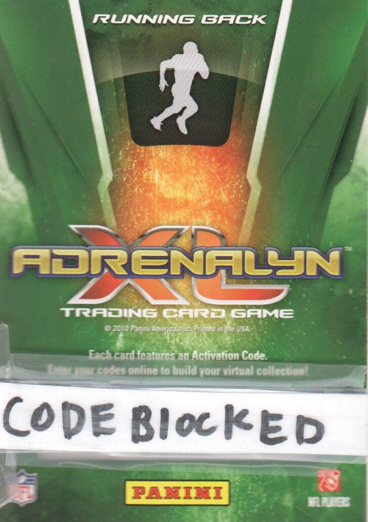 2010 Adrenalyn XL #48 Marshawn Lynch back image