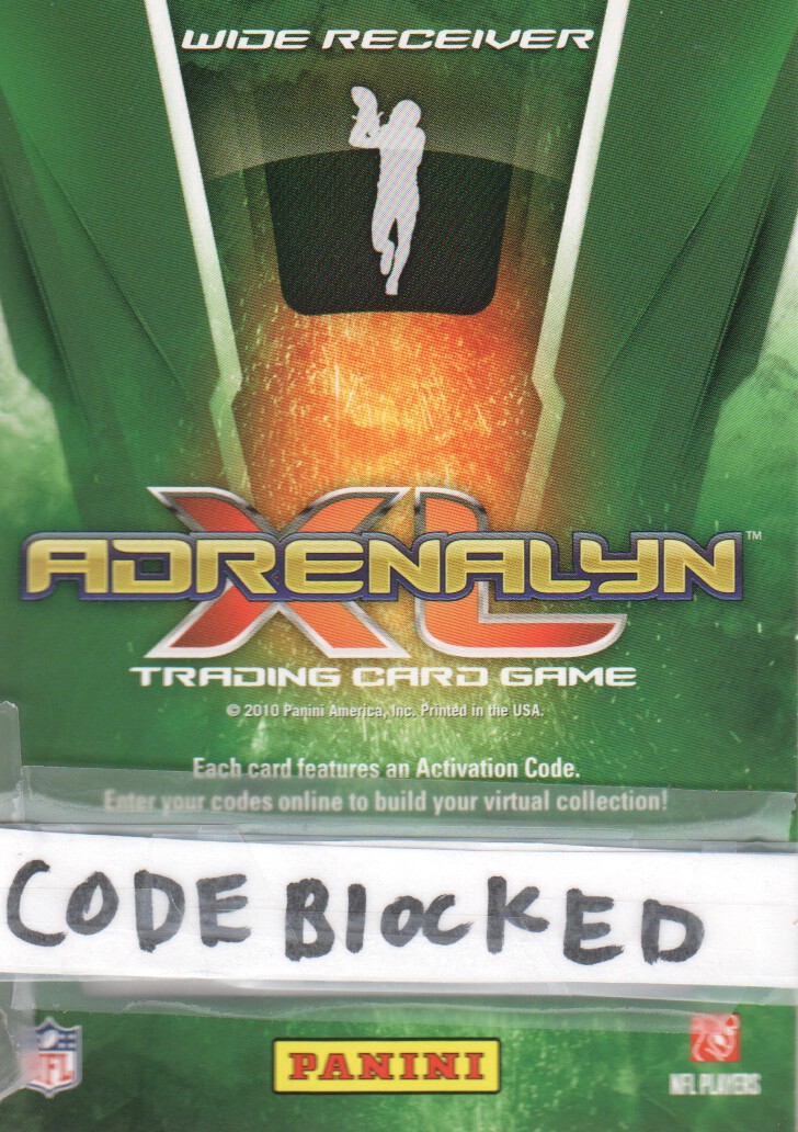2010 Adrenalyn XL #122 Demaryius Thomas RC back image