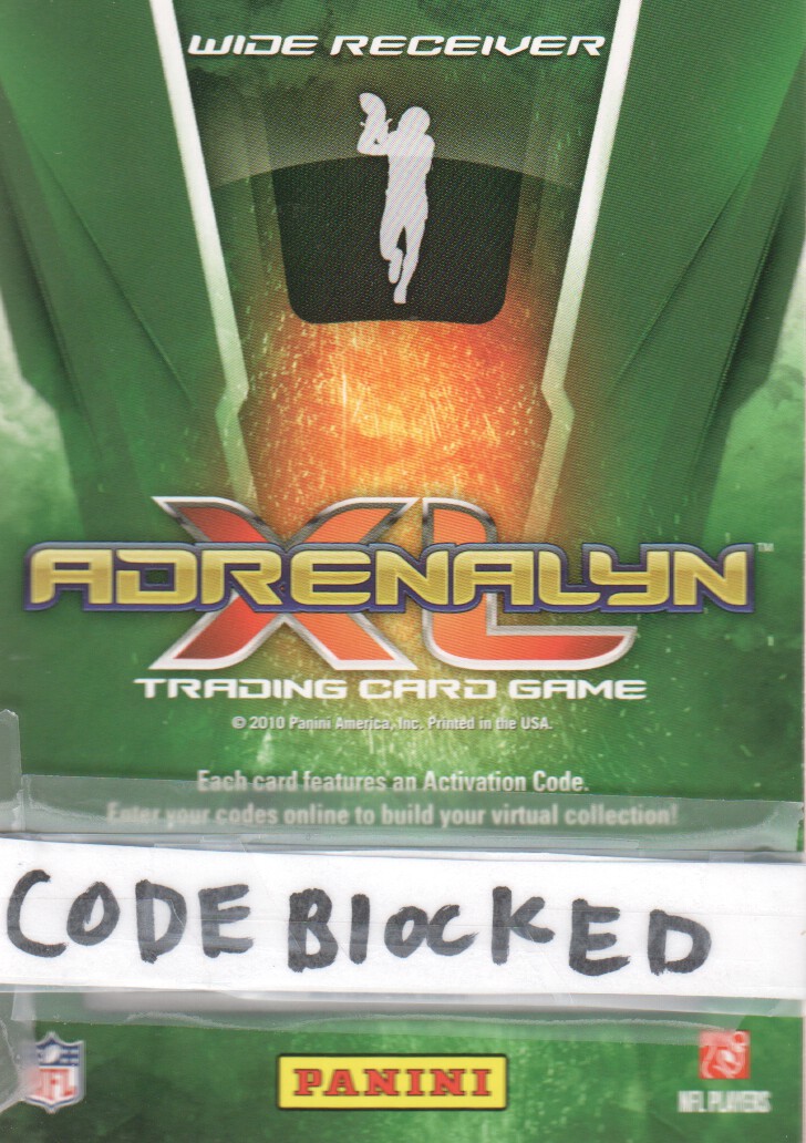 2010 Adrenalyn XL #197 Dwayne Bowe back image