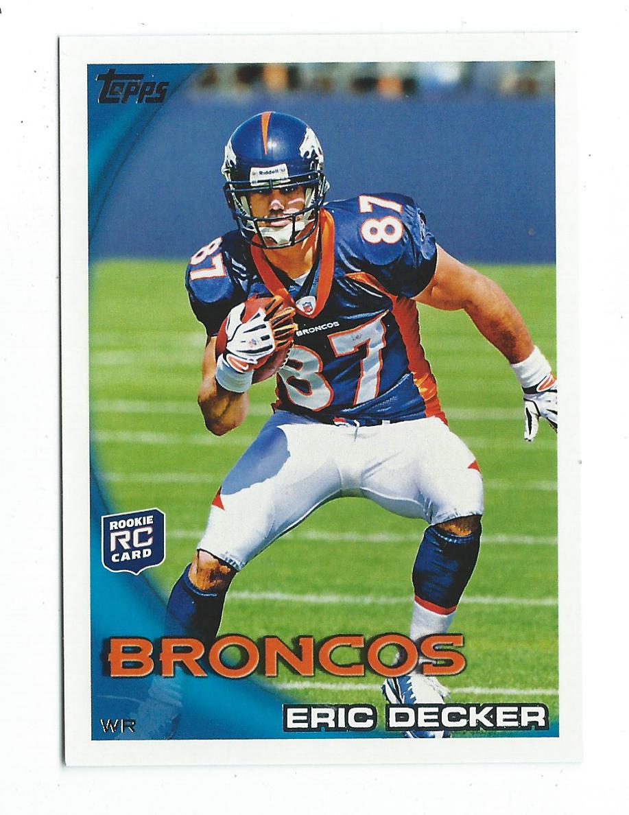 2010 Topps #258 Eric Decker RC