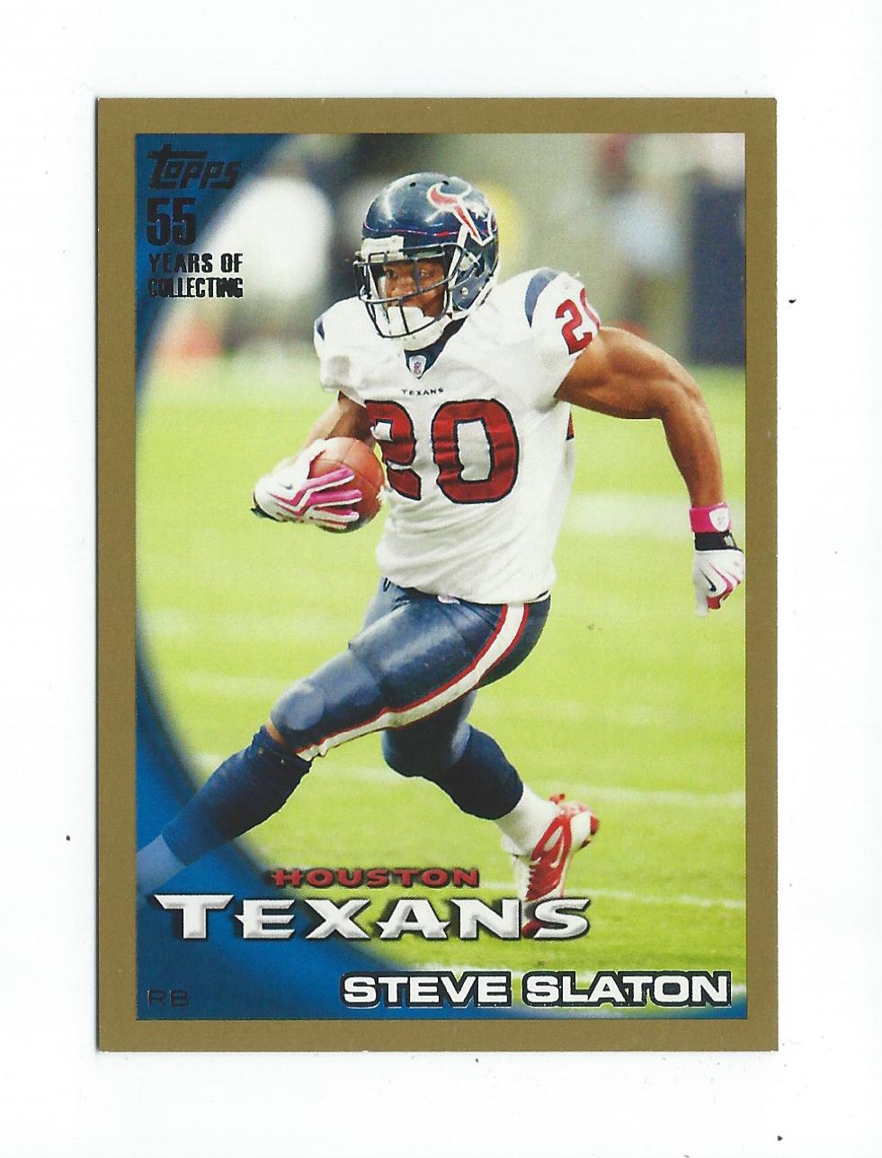 2010 Topps Gold #175 Steve Slaton