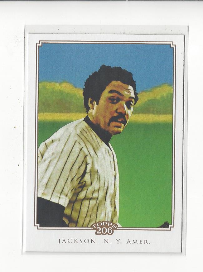 2010 Topps 206 #254 Reggie Jackson