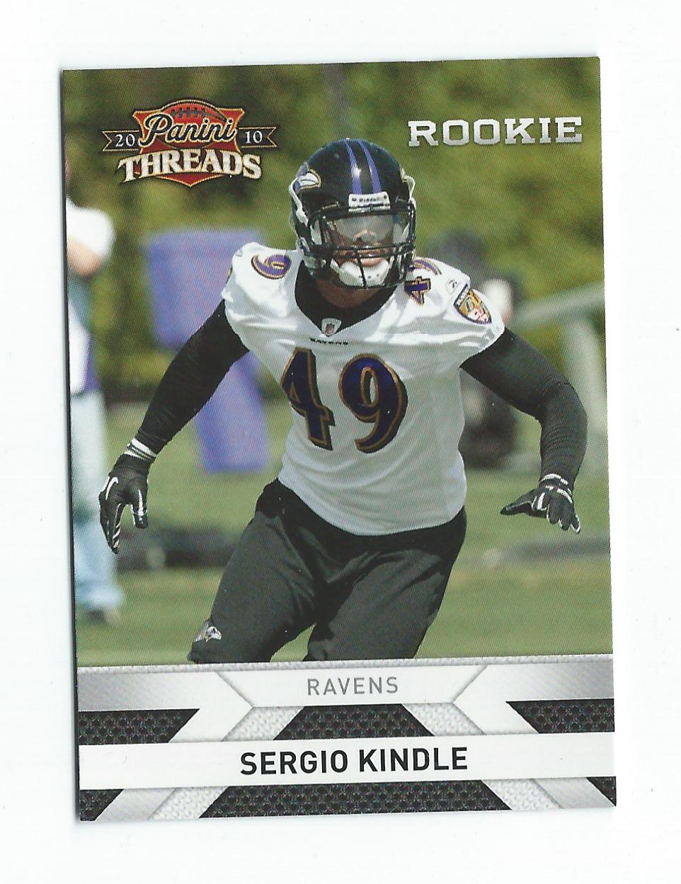 2010 Panini Threads #283 Sergio Kindle RC