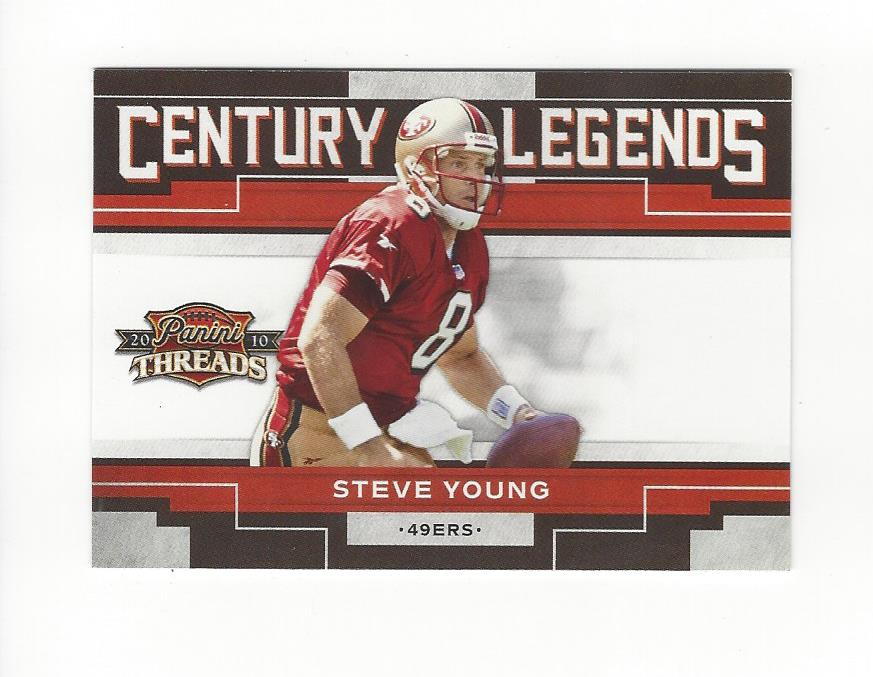 2010 Panini Threads Century Legends #4 Steve Young