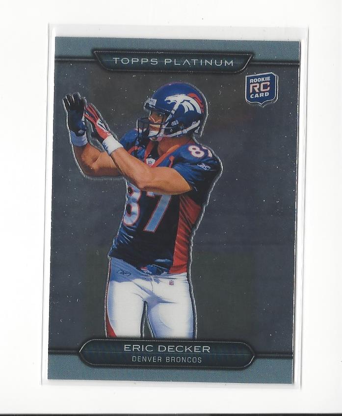 2010 Topps Platinum #151 Eric Decker RC