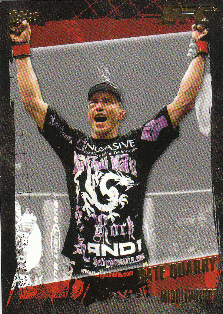 2010 Topps UFC (Ultimate Fighting Championship) MMA "Gold" Parallel Cards - Picture 58 of 397