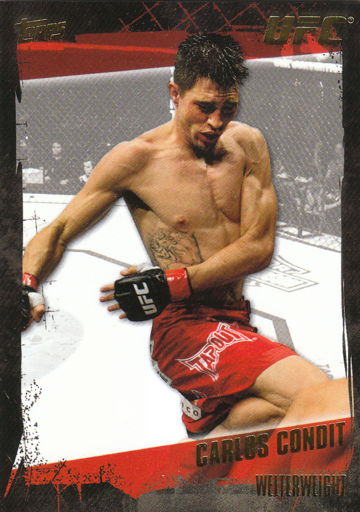 2010 Topps UFC (Ultimate Fighting Championship) MMA "Gold" Parallel Cards - Picture 76 of 397