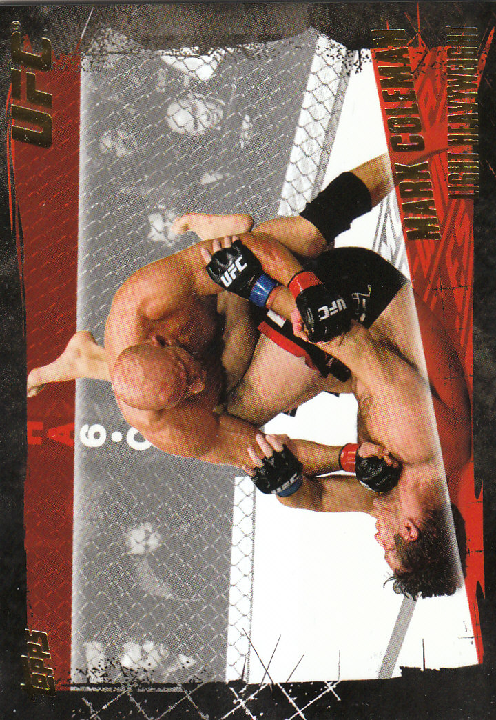 2010 Topps UFC (Ultimate Fighting Championship) MMA "Gold" Parallel Cards - Picture 100 of 397