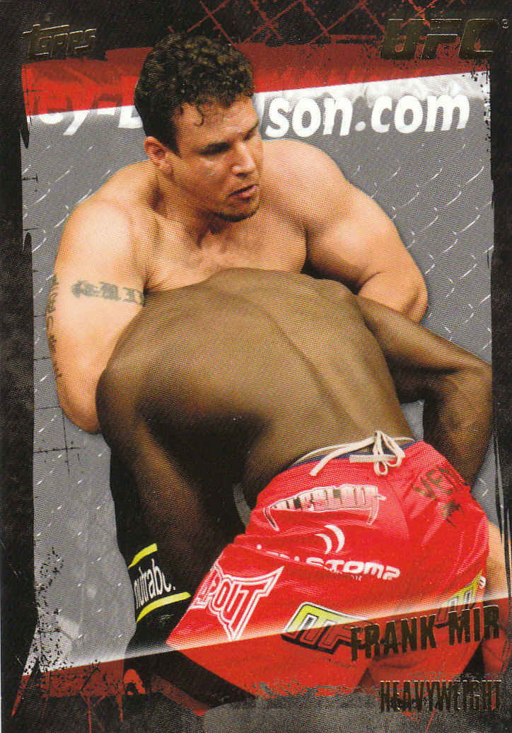 2010 Topps UFC (Ultimate Fighting Championship) MMA "Gold" Parallel Cards - Picture 114 of 397