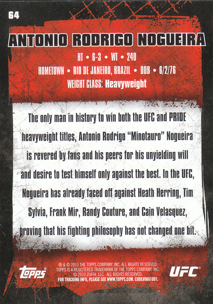 2010 Topps UFC (Ultimate Fighting Championship) MMA "Gold" Parallel Cards - Picture 129 of 397