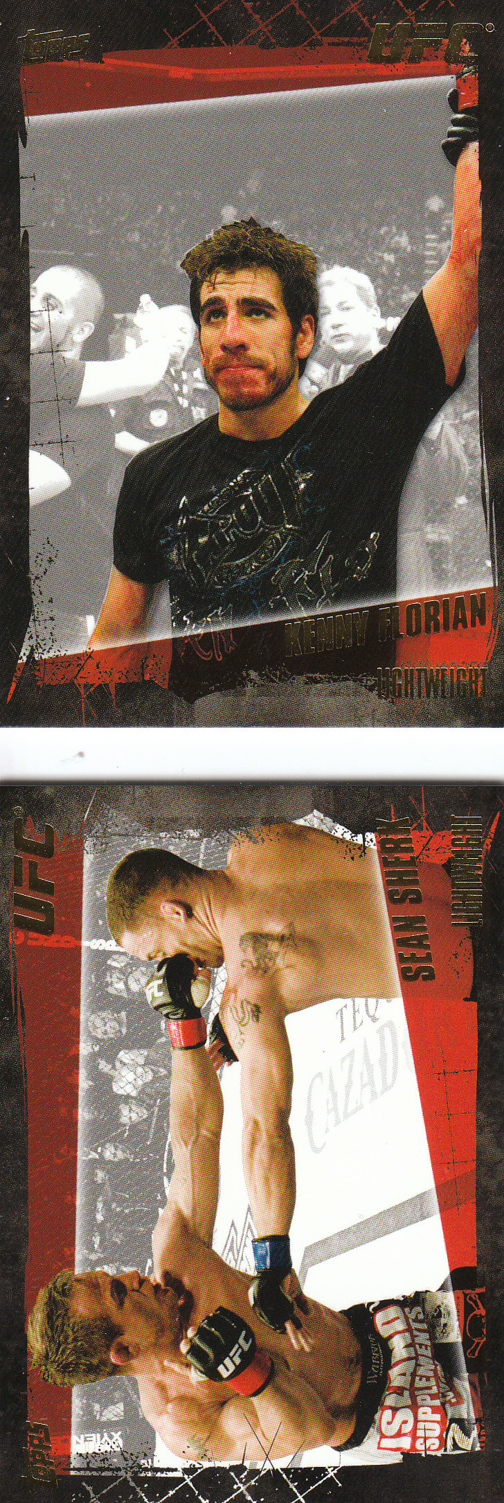 2010 Topps UFC (Ultimate Fighting Championship) MMA "Gold" Parallel Cards - Picture 176 of 397