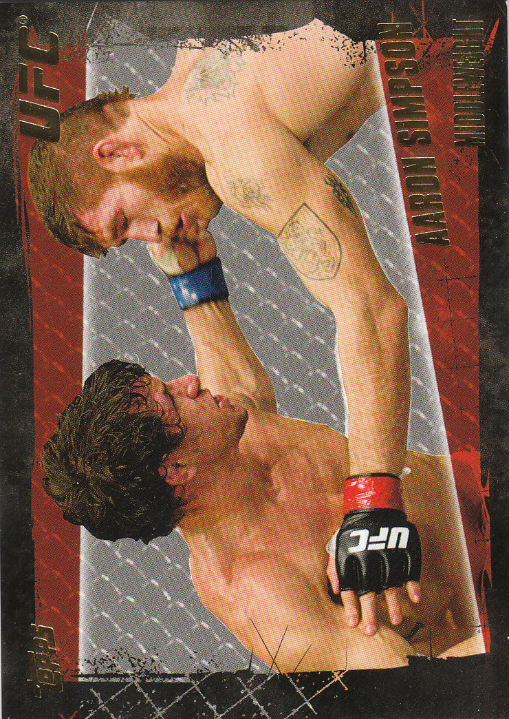 2010 Topps UFC (Ultimate Fighting Championship) MMA "Gold" Parallel Cards - Picture 182 of 397