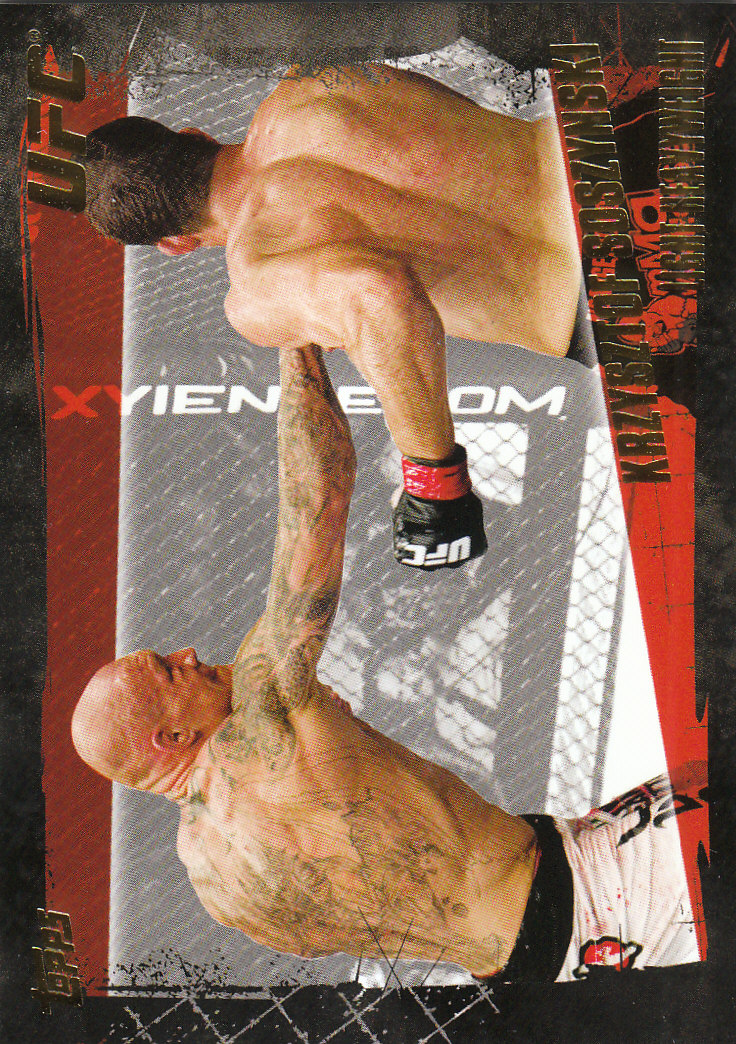 2010 Topps UFC (Ultimate Fighting Championship) MMA "Gold" Parallel Cards - Picture 190 of 397