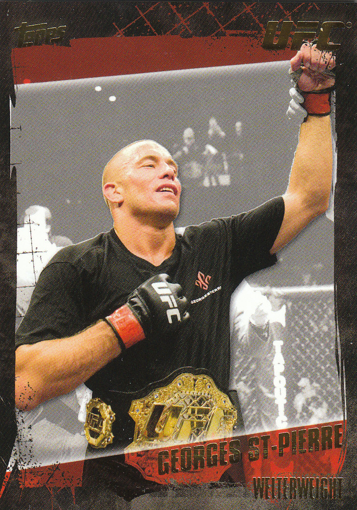 2010 Topps UFC (Ultimate Fighting Championship) MMA "Gold" Parallel Cards - Picture 200 of 397