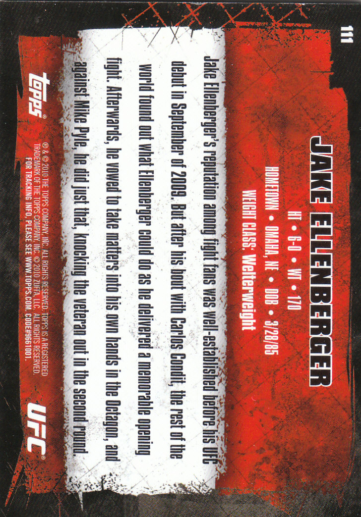 2010 Topps UFC (Ultimate Fighting Championship) MMA "Gold" Parallel Cards - Picture 223 of 397